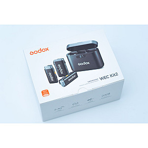 Godox WEC Kit 2 Wireless Microphone System for Camera